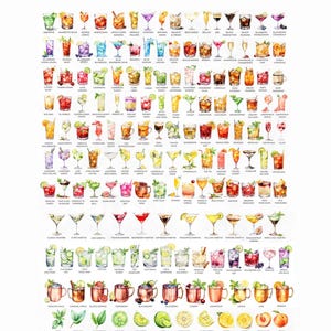 Signature Drink Sign, Signature Cocktail Sign, Wedding Cocktail Menu, Wedding Drink Sign, His and Her Drinks, Bride and Groom Drink Sign image 3