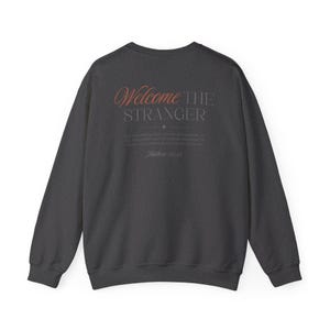 Pro Immigrant Shirt, Christian Against Trump Sweatshirt, No Kings, Leftist Christian Human Rights Crewneck, Chinga La Migra, Anti Ice Shirt Dark Heather