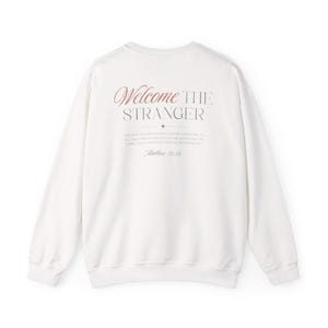 Pro Immigrant Shirt, Christian Against Trump Sweatshirt, No Kings, Leftist Christian Human Rights Crewneck, Chinga La Migra, Anti Ice Shirt White