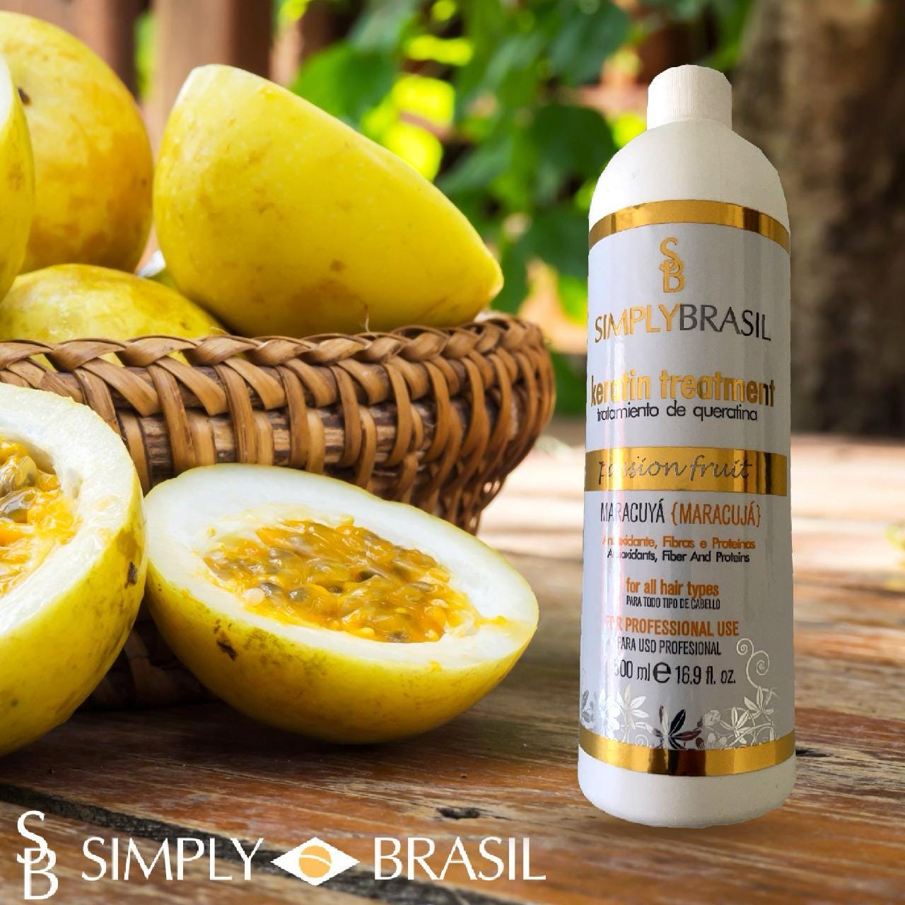 Simply Brasil Bottox Traitement lissant à la kératine, 500 ml 16,9 oz
