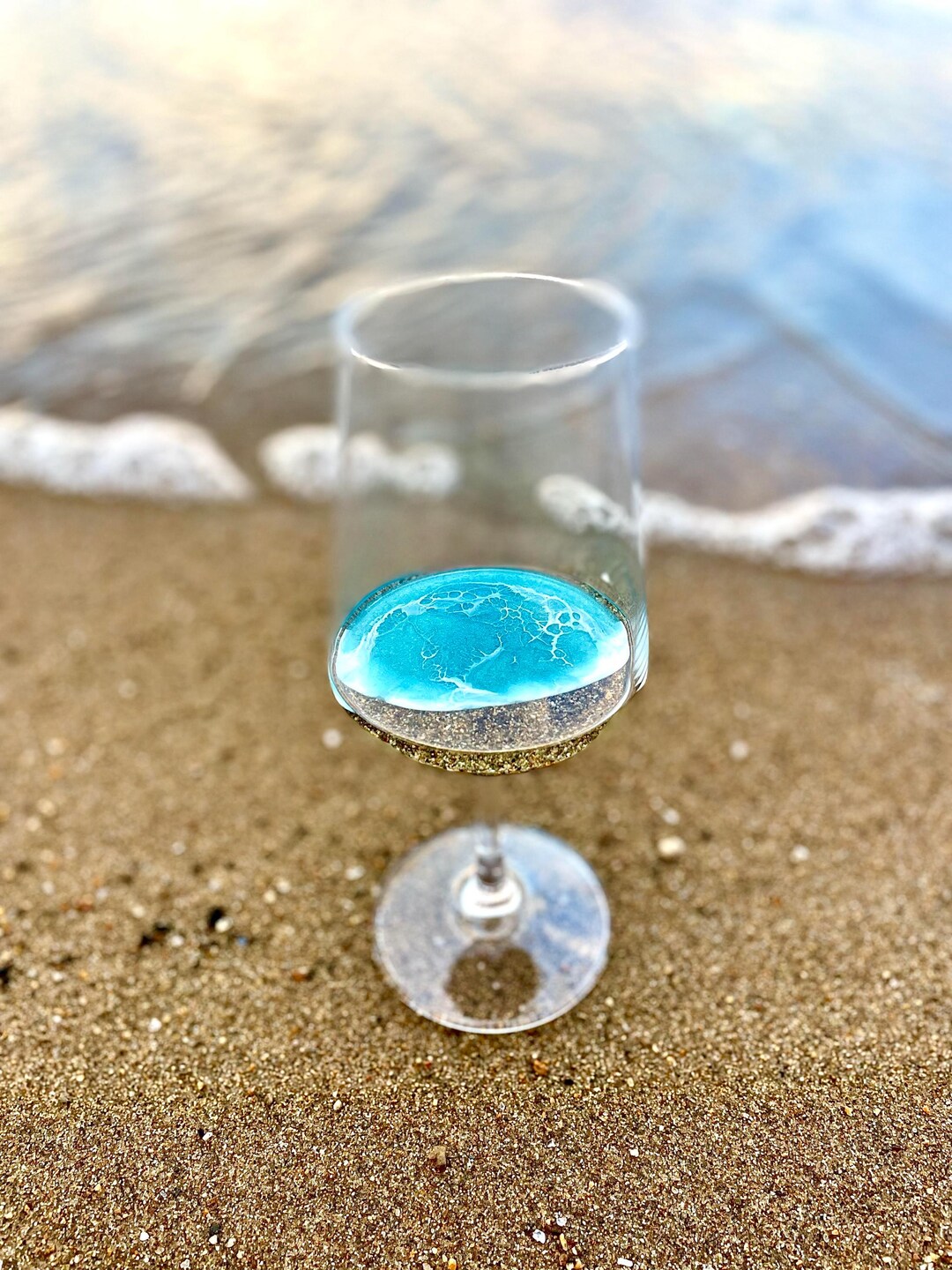 Ocean Wine Glass - Etsy