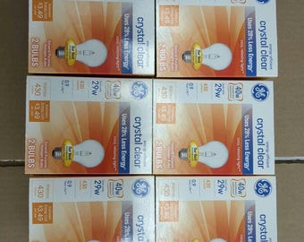 Bombillas GE de 40 vatios, transparentes, 430 lúmenes, regulables, clásicas, 12 bombillas individuales