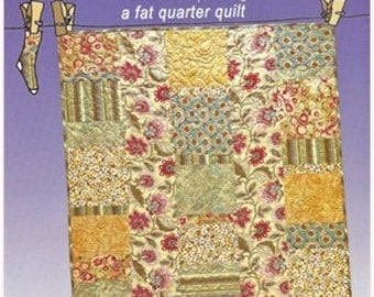 Sale - 5 & Dime Quilt Pattern from All Washed Up - Fat Quarter Friendly in 3 Sizes: Lap, Throw, and Queen