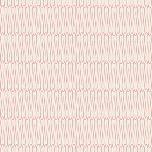 Puede incluir: Un patrón sin costuras con un diseño repetitivo de formas de lágrima rosas sobre un fondo crema.