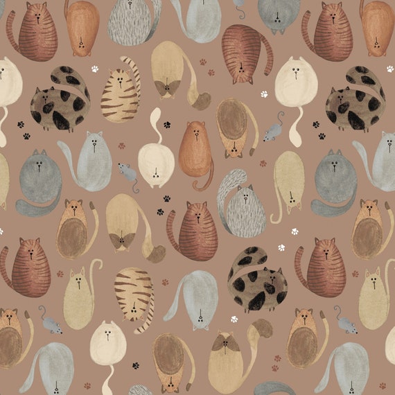 12 Yard Tan Stripe Texture Fat Cat from Windham Fabrics