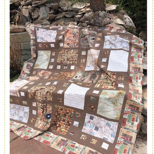 Un Zipped Quilt Pattern from Quilting Renditions - Instructions for 5 Sizes - Fat Quarter Friendly