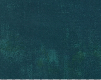 Grunge from Moda Fabrics - Half Yard of Dark Jade Blender
