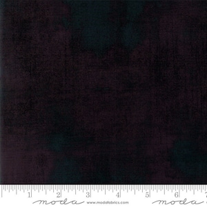 Grunge by BasicGrey for Moda Fabrics - Half Yard Maven Onyx Black Grunge Blender
