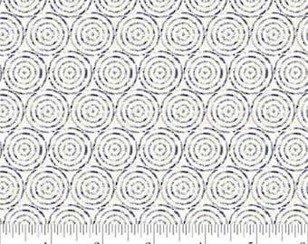 Cameo Auftritt von Satin Moon Designs von Blank Quilting - 1/2 Yard kreisförmige geometrische - verpackte konzentrische Kreise