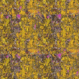 Sale - Poured Color from Benartex - 1/2 Yard Modern Abstract Gold - Gold Impressions - Digitally Printed