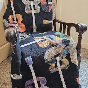 Strummin' Quilt Kit - 60" x 80" Throw-Quilt Kit - Confident Beginner Level