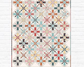 Positive Vibes Pattern from Gigi's Thimble - Baby/Throw Quilt Pattern