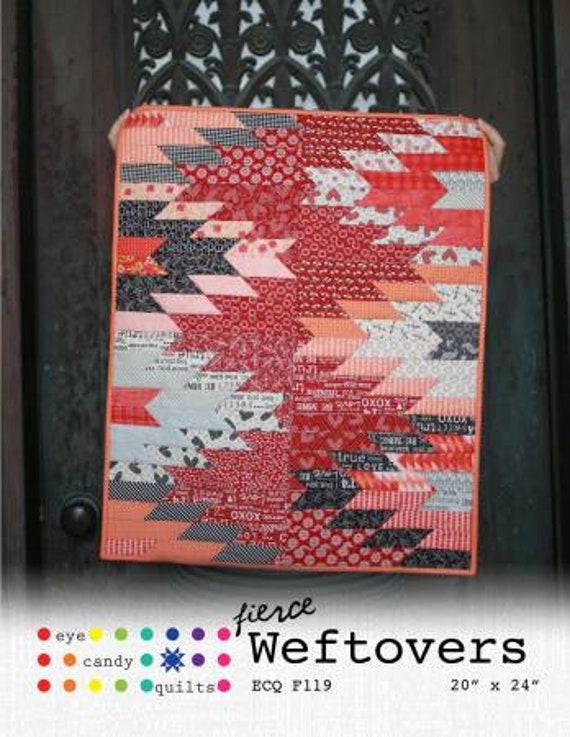 Fierce Weftovers Eye Candy Quilts 20 X 24 Etsy