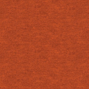 Sale 25% Off - Cotton Shot from Benartex - Half Yard Copper Blender - Orange Blender