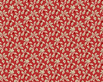 Plumeria in Lava from Tradewinds by Renee Nanneman for Andover Fabric - Half Yard - A-813-R