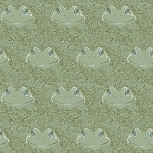 Lilliput from Art Gallery Fabrics - 1/2 Yard Ode to Toady - Frogs