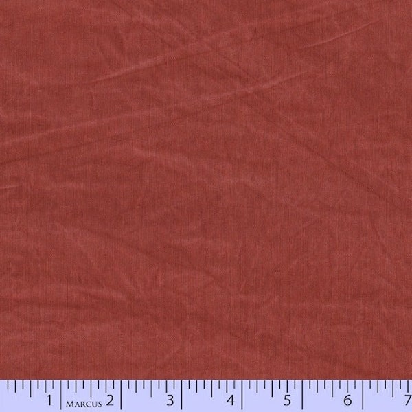 Aged Muslin from Marcus Fabrics - Half Yard Coral - 7031-0111