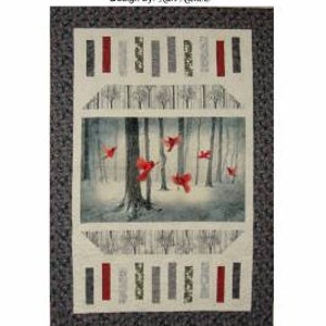 Sale 25% Off - Rail Run from Mountainpeek Creations - Modern Panel Friendly Quilt Pattern