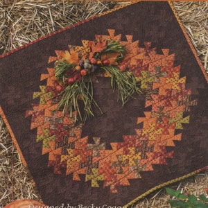 Twister Harvest from Need&#39;l Love - 24 1/2&quot; Square Fall Wreath Wall Hanging