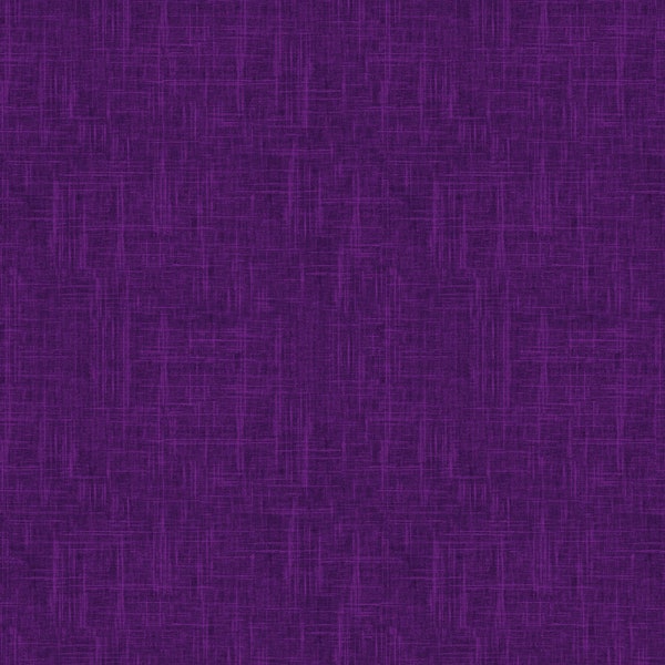 Twenty Four Seven Linen from Hoffman Fabrics - Half Yard Purple Cotton Quilting Blender - S4705H-14