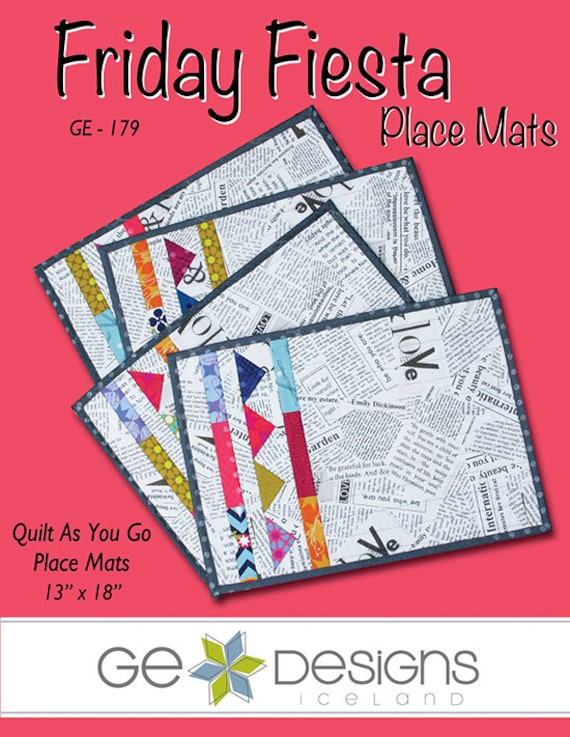 on The Side - Quilt-As-You-Go Placemats