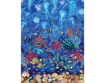 Oceana from Kanvas by Greta Lynn - 24" Ocean Scene Panel