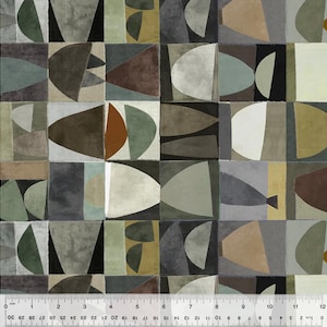 Sketchbook 21 from Windham Fabrics - 1/2 Yard Petite Palette Stacks Baked Clay - Modern Quilt Fabric