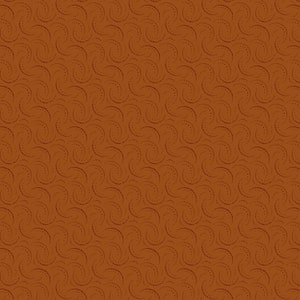 Sale - Cheddar and Coal from Marcus Fabrics - 1/2 Yard Rust North Wind