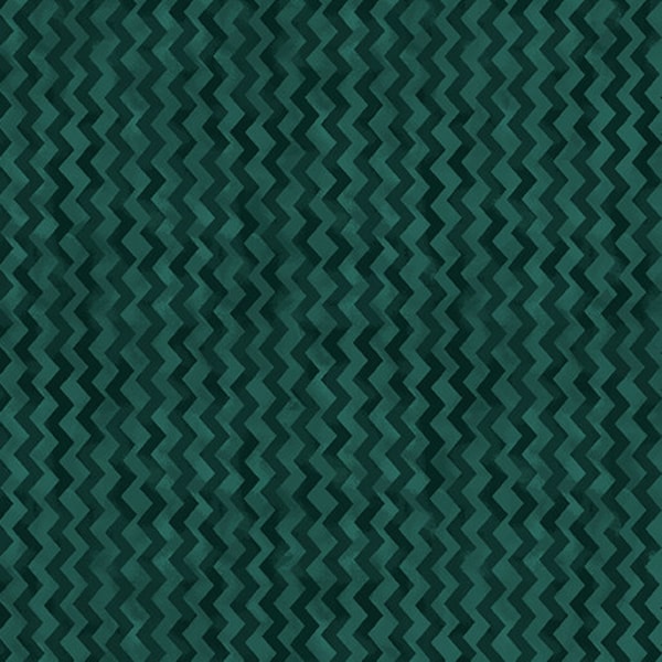 A Beautiful Life from Benartex - 1/2 Yard Chevron Stripe Teal