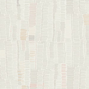 Sale - Ballerina Fusion from Art Gallery Fabrics - 1/2 Yard Interrupted Signal - Modern Dashes on White