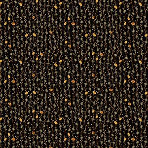 Hootenanny from Andover Fabrics - 1/2 Yard of Gold Beaded Blender