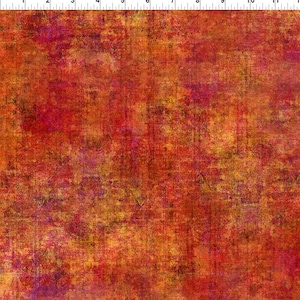 Sale 25% Off - Halcyon Tonal from In the Beginning Fabrics - 1/2 Yard Burnt Orange Blender - 12HN-2