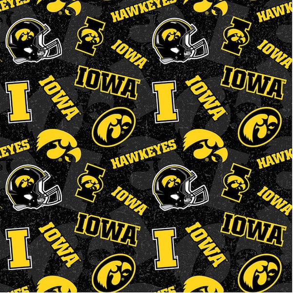 University of Iowa from Sykel Enterprises - Half Yard U of I - Herky, Iowa Football