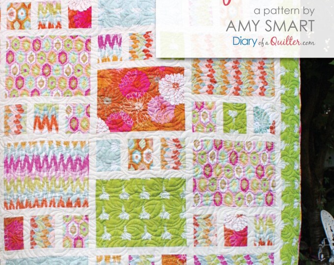 Craftsman Quilt Pattern by Amy Smart Diary of a Quilter Etsy