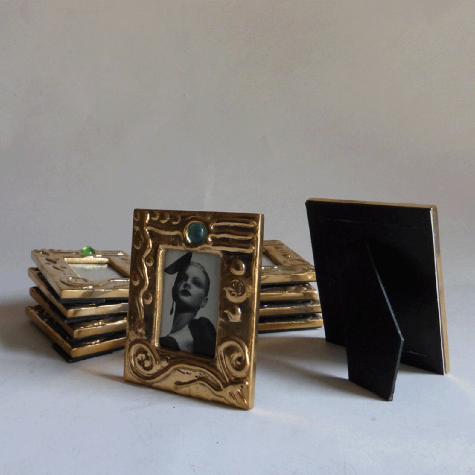 Picture Frame 10 Pieces for 2 X 3 Photo Polished Bronze Etsy