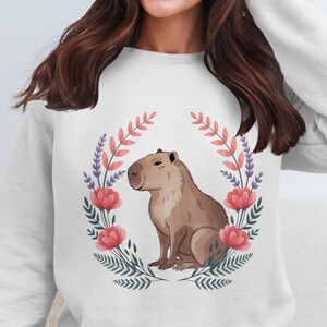 Capybara png Wall Art, Digital Download, Cute Capybara Illustration, Animal Lover Gift Funny Capybara Quotes Summer Vibes