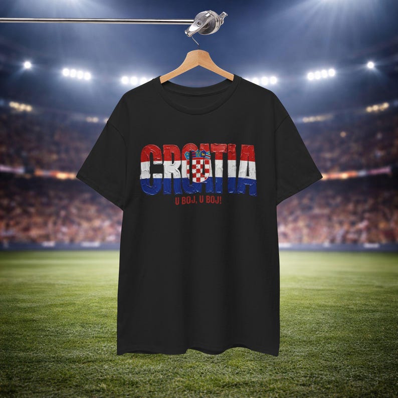 Croatia T Shirt | Croatia Pride Shirt | Croatian Flag Tee | Croatia Soccer Shirt | World Cup 2026 Shirt | Croatia Gift image 2