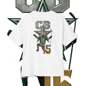 Colin Blackwell #15 Dallas Hockey T-Shirt: Limited Edition Fan Apparel