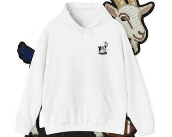 GOAT Football Hoodie | Football Fan Hoodie | Goat Hoodie | American Football Sweatshirt | Unisex Hoodie