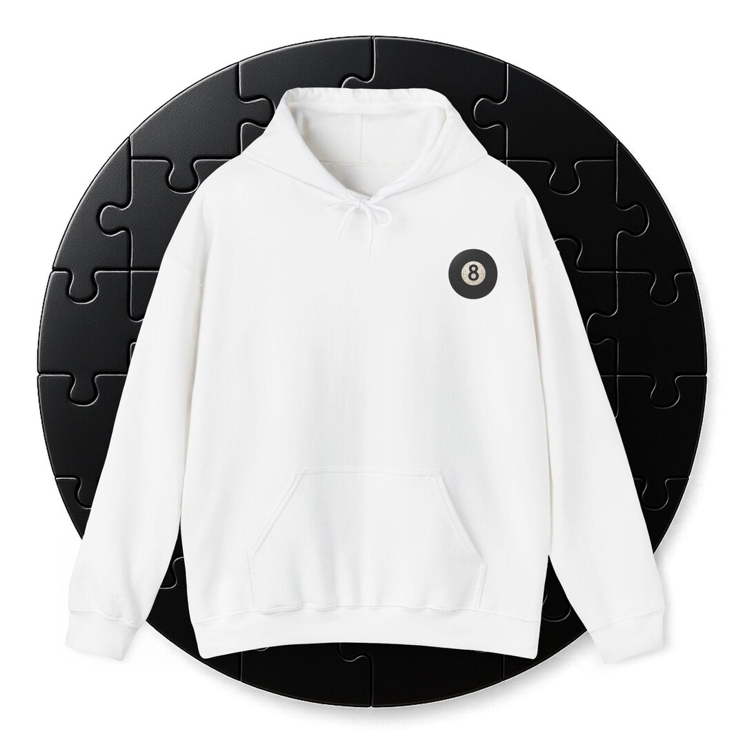Pool Math Sweater 8 Ball Puzzle Hoodie | Cool Billiards Gift for Men & Women | Pool ...