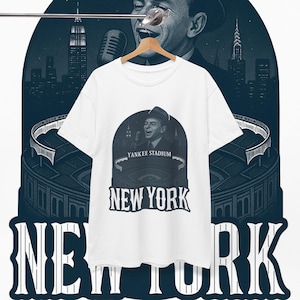 Vintage New York Night Baseball T-Shirt: Jazz Era Stadium Art, Baseball Fan Gift, NY Baseball