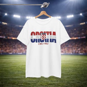 Croatia T Shirt | Croatia Pride Shirt | Croatian Flag Tee | Croatia Soccer Shirt | World Cup 2026 Shirt | Croatia Gift image 1