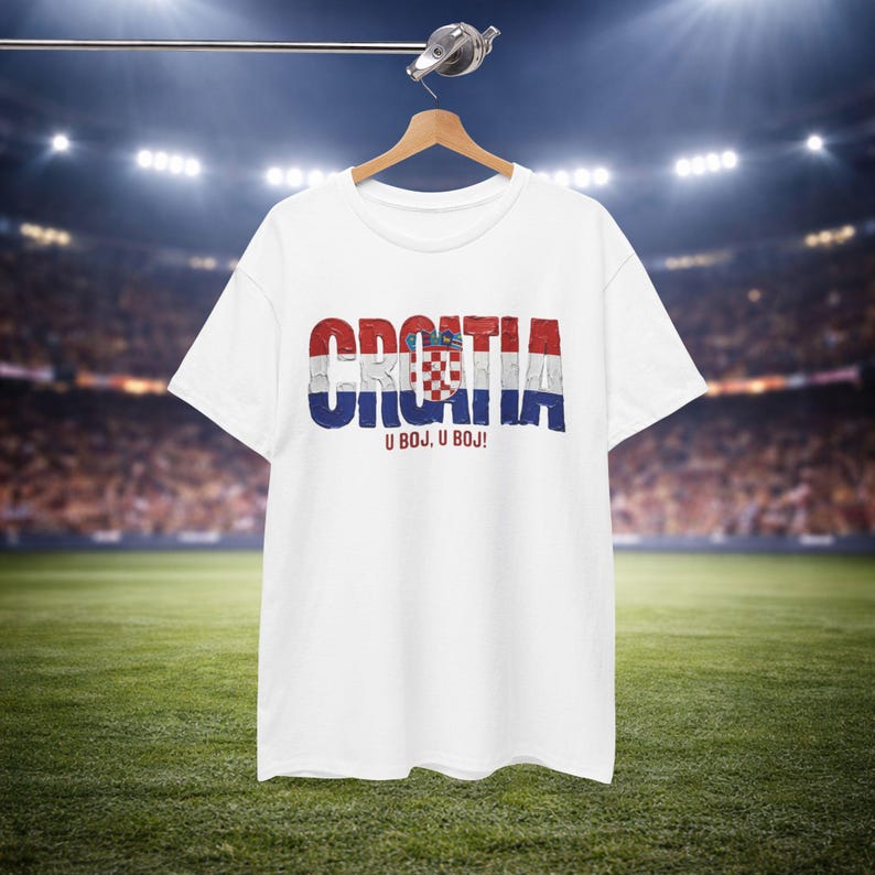 Croatia T Shirt | Croatia Pride Shirt | Croatian Flag Tee | Croatia Soccer Shirt | World Cup 2026 Shirt | Croatia Gift image 1