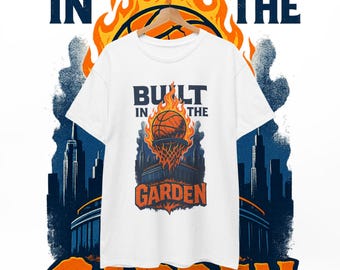 NYC Basketball Fan Tee: New York Basketball T shirt, New York Playoffs Gift, Basketball Tee