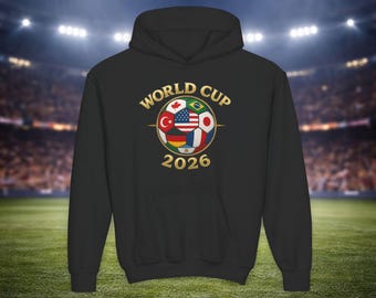 Kids Soccer Hoodie | Youth Soccer Fan Hoodie | Soccer Hoodie | Football Kids Sweatshirt | Soccer Gift for Kids | Youth Sports Hoodie