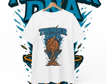 OKC Basketball Graffiti T-Shirt: Graffiti Blue Orange Thunder T shirt, Basketball Fan Gift, Oklahoma City Gift