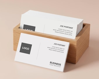 Printable Business Card Template: Editable DIY Calling Card (Digital Download)