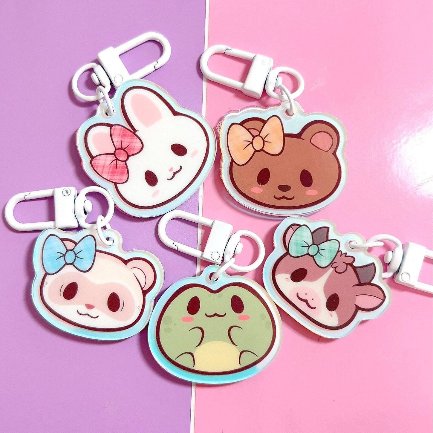 Friend Themed Zipper Pull Charms – LuLu Only Creations
