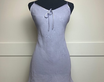 Frederick’s of Hollywood Sheer Fairycore Slip Dress Blue Purple Floaty M