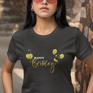 Happy Birthday T-Shirt | Unique and Festive Design | Perfect for Birthday Celebrations